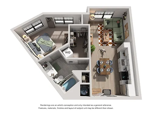 Floor plan Tweed
