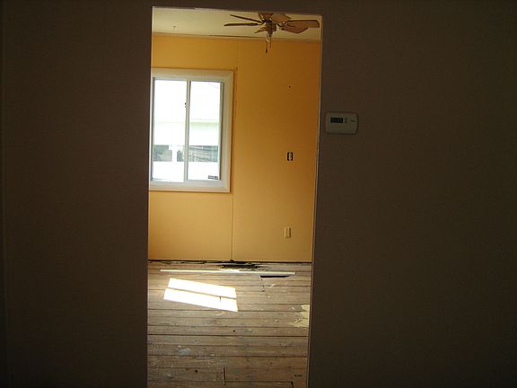 Kitchen before floors