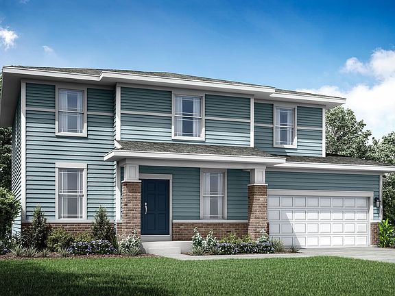 Prairie exterior elevation rendering Sarasota by William Ryan Homes