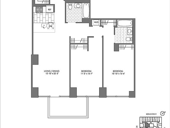 2nd image of 33 Bond St APT 735