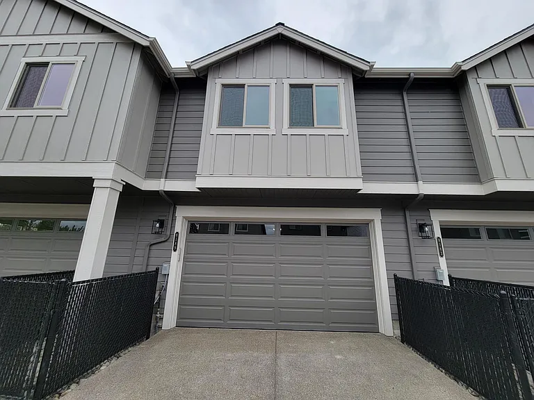 Garage entry view