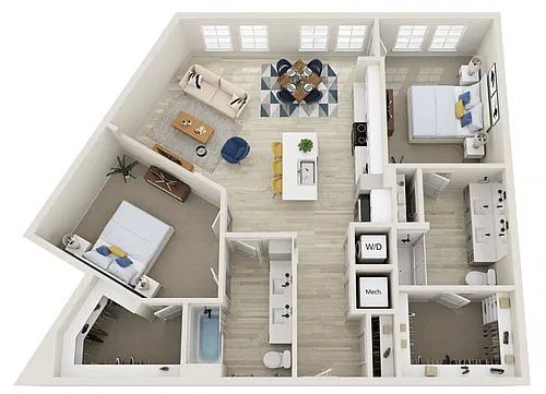 Floor plan B4
