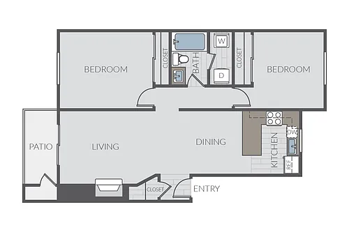 Floor plan Plan 2B