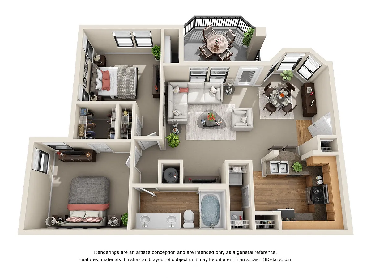 Floor plan Cedar Sage - B