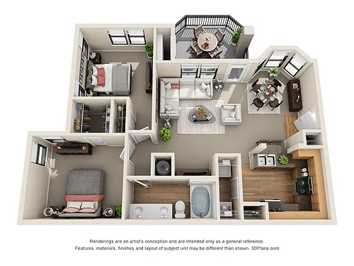 Floor plan Cedar Sage - B