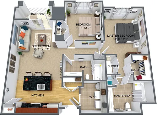 Floor plan Broadway