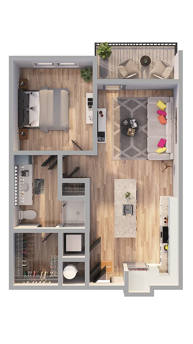 Floor plan A8