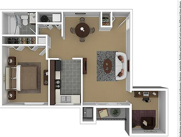 Willowdale W: Den 1BD 1Bath 840sqft Willowdale W: Den 1BD 1Bath 840sqft