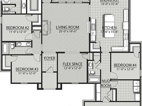 Renoir IV B - Floor Plan - DSLD Homes