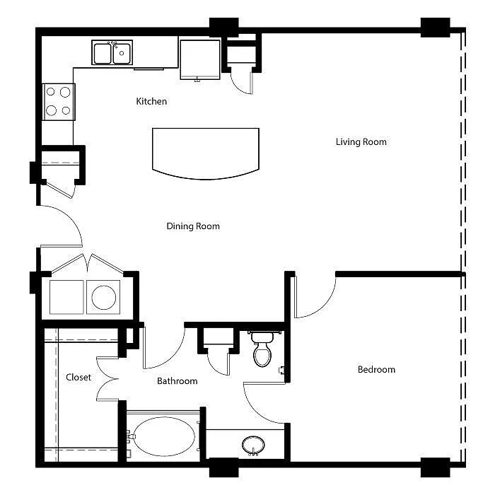 Floor plan A4E