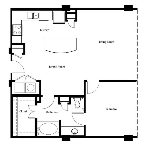 Floor plan A4E