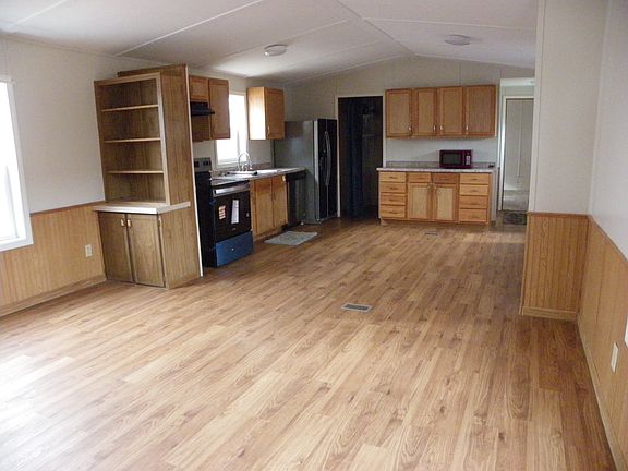 kitchen has new electric appliances