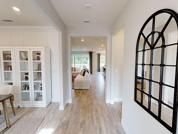 Model Representation Bright open entry foyer