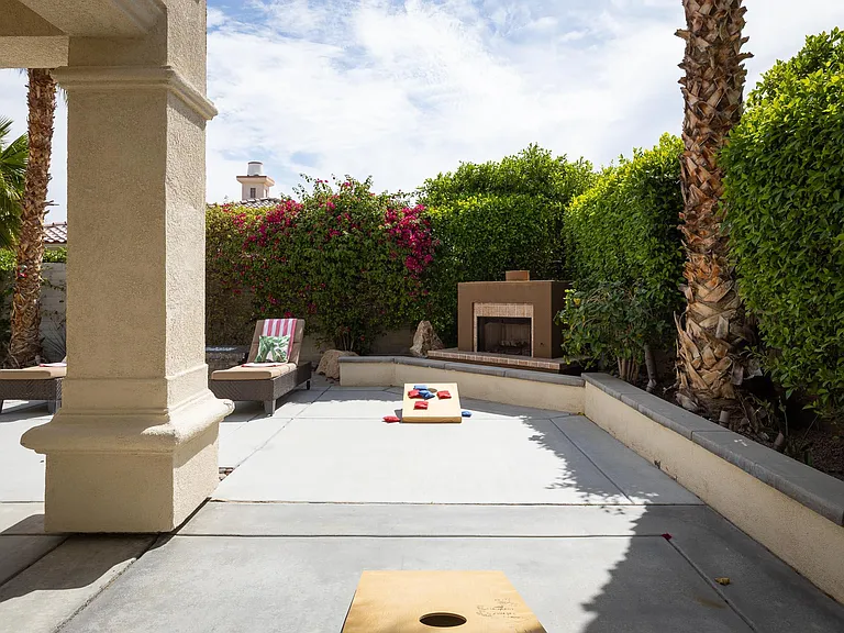 Backyard/ Corn Hole