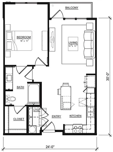 Floor plan Iris | A2b
