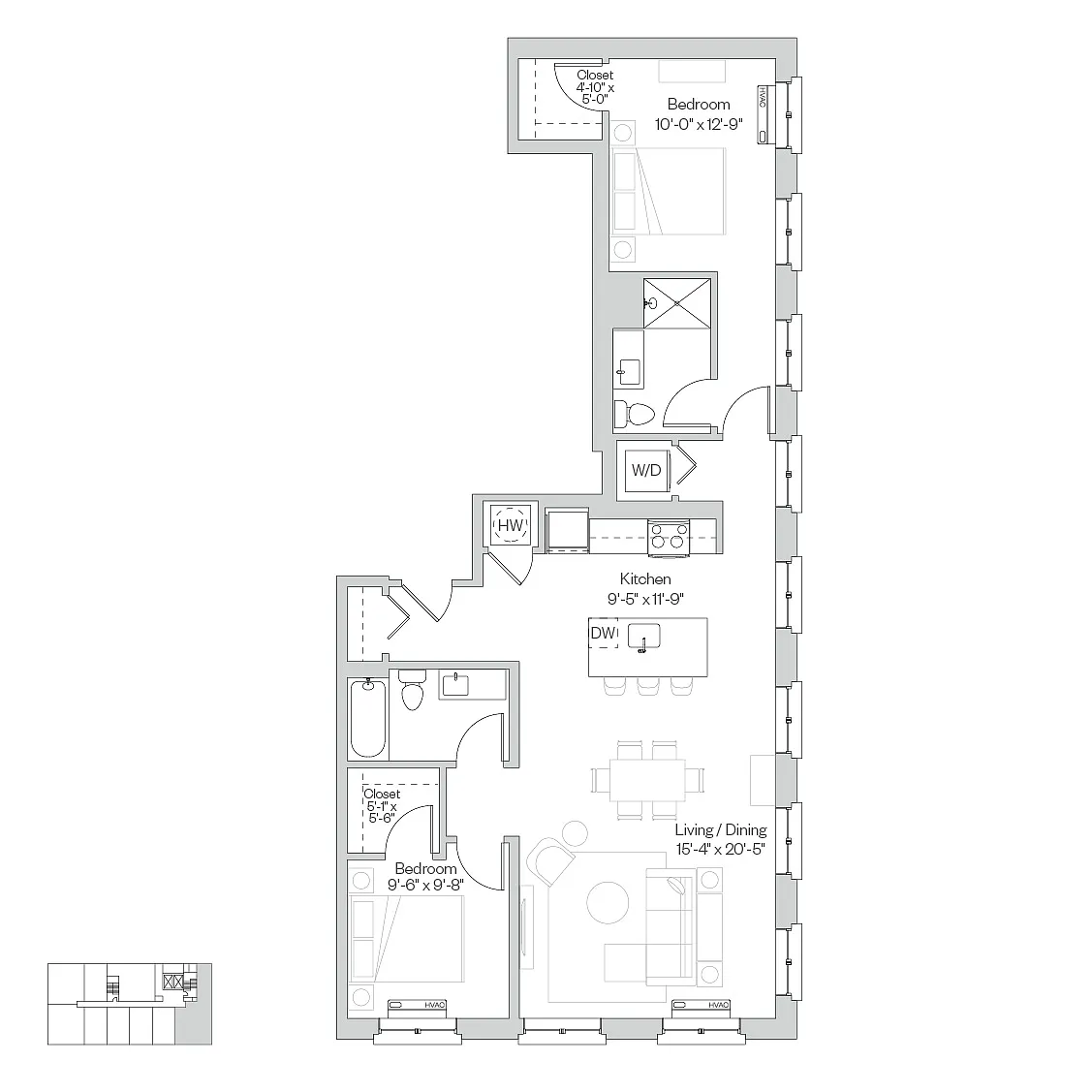 Floor plan ATNW_2b2c