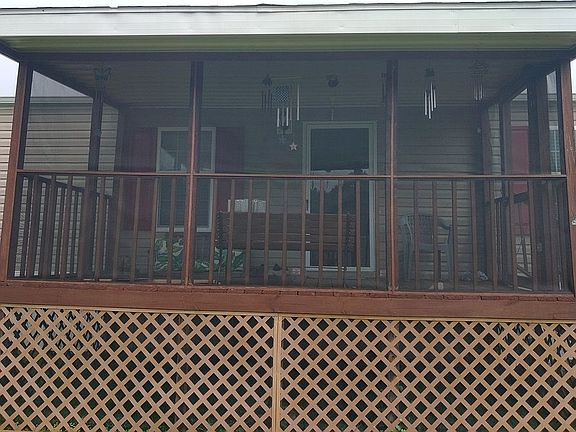 Mostly screened in porch 