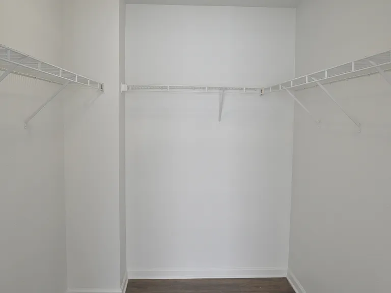 Generous walk-in closets for all your storage needs