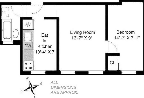 2nd image of 310 W 14th St APT 3C