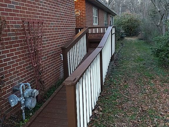 New front entrance ramp