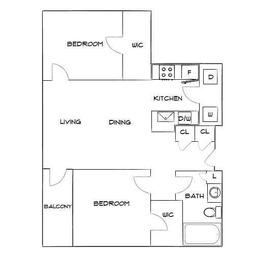 Floor plan Design 2C10 Premier