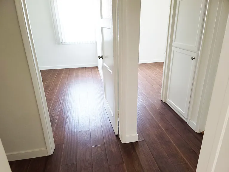 Both bedroom entrances