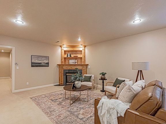 Family Room Fireplace - Basement