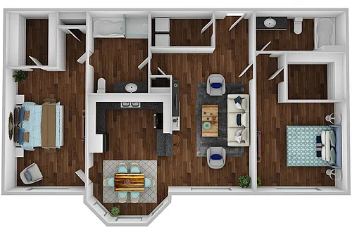 Floor plan B1