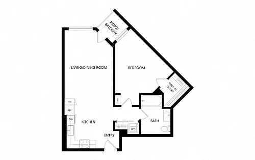 Floor plan B21