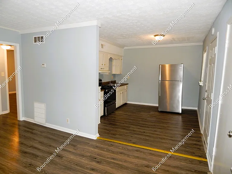 Living Room into Kitchen