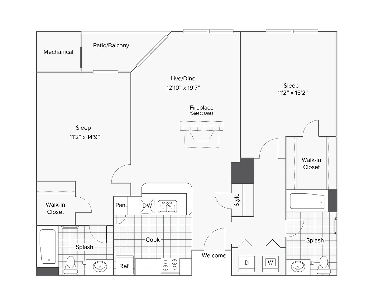 Floor plan Chelsea
