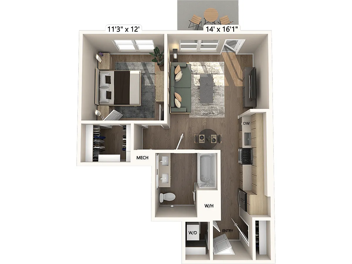 Floor plan A1-Base