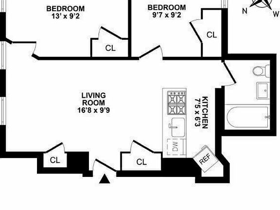 2nd image of 401 W 45th St #A