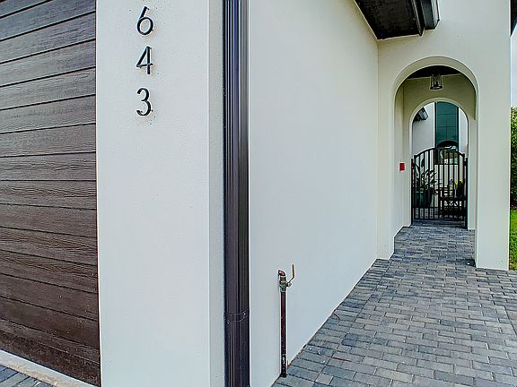 Gated Entry to Unit 32 Montserrat Model