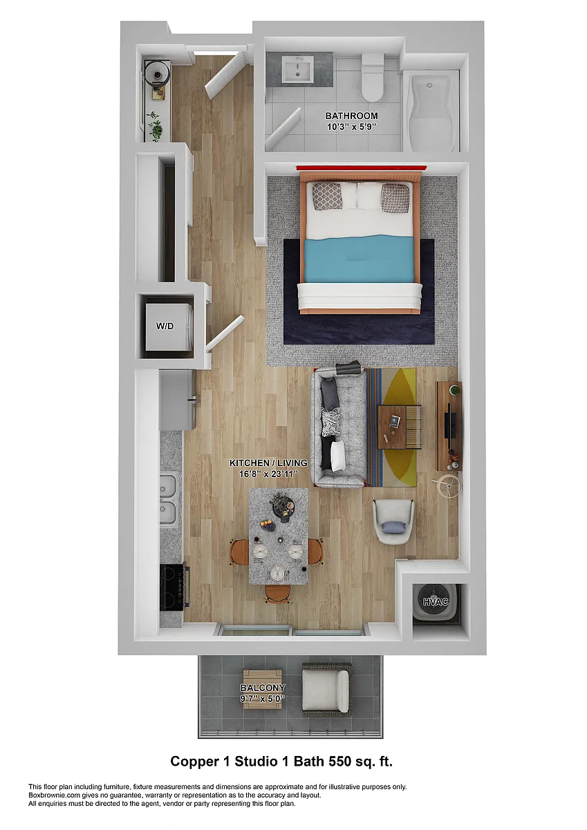 Floor plan Copper 1