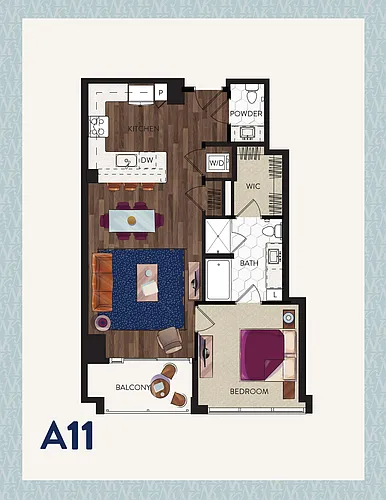 Floor plan A11