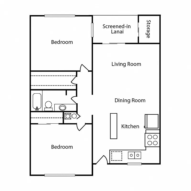 Floor plan Sun Dancer