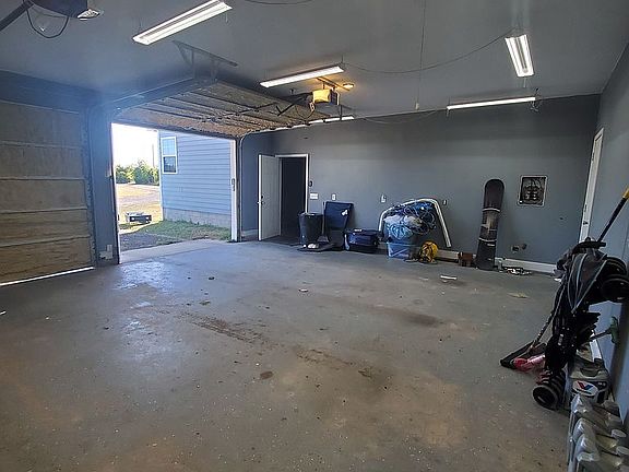 Attached garage