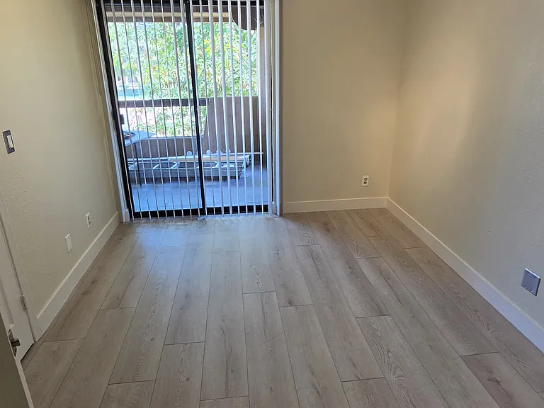 2nd Bedroom toward patio door