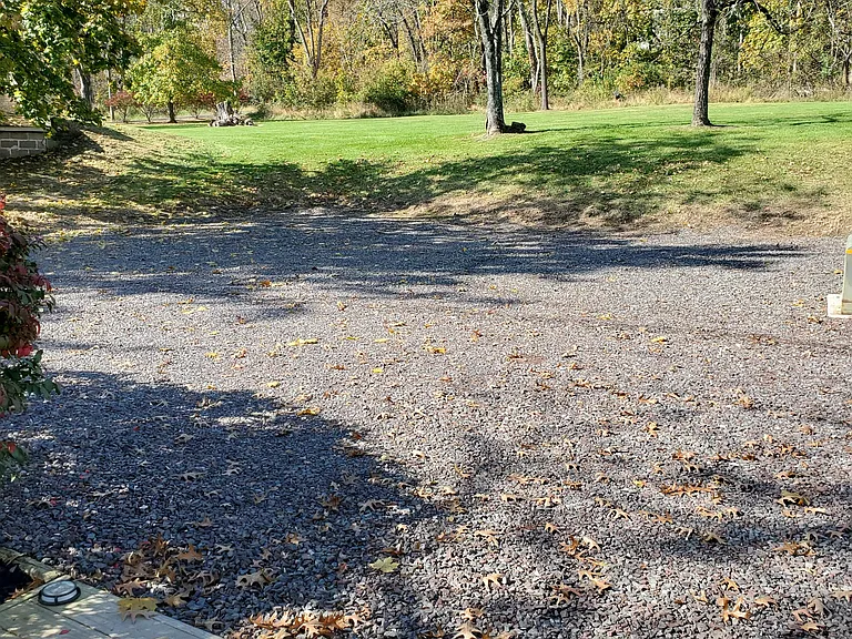 Parking lot area