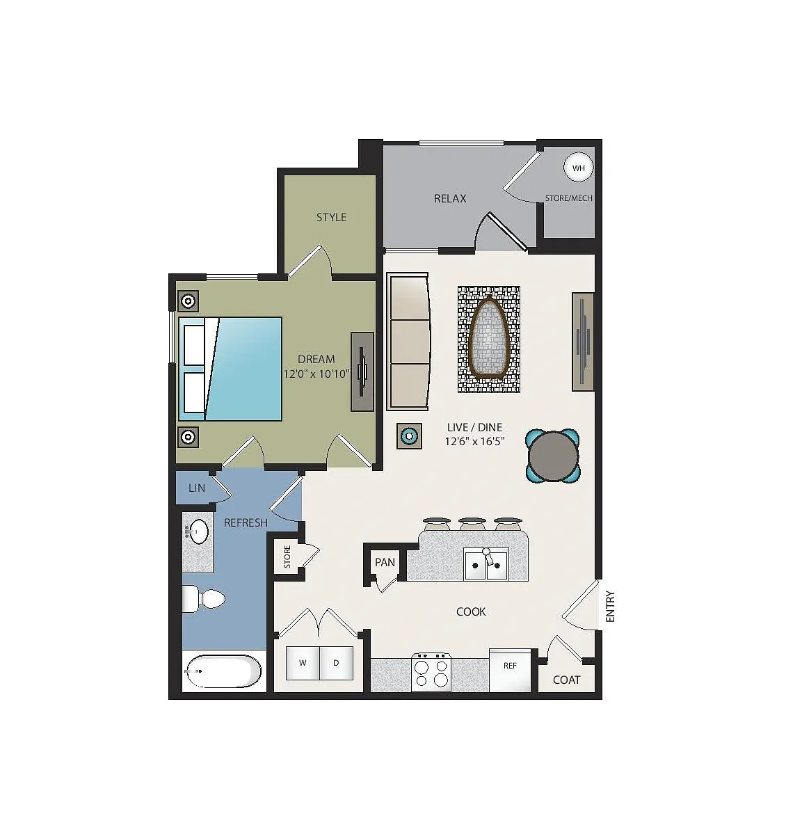 Floor plan A1