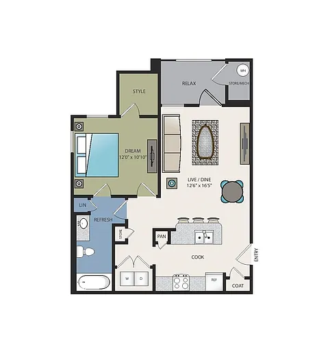 Floor plan A1