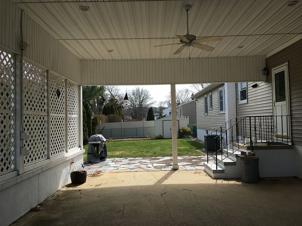 Backyard porch 
