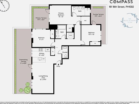 2nd image of 181 18th St Penthouse 1002