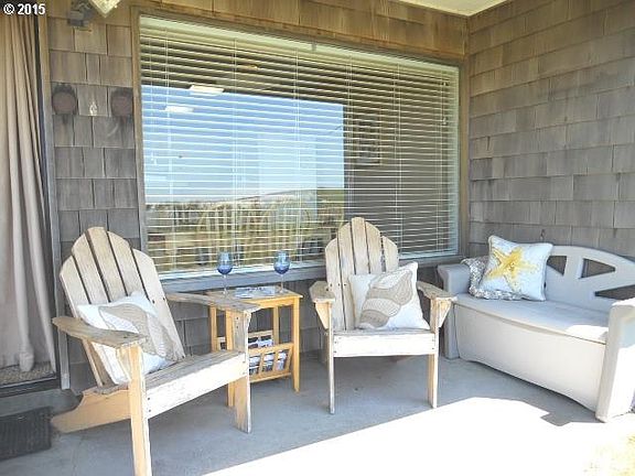 Afternoon sun on patio