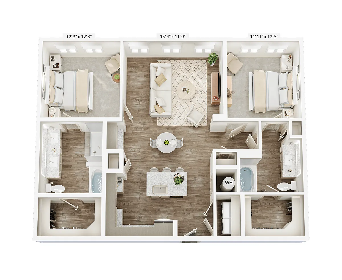 Floor plan B3
