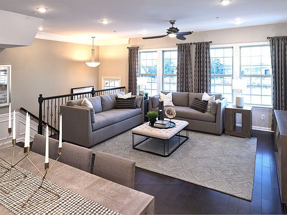 Natural sunlight throughout the main level