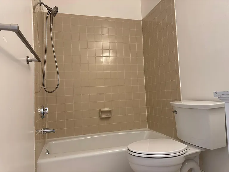 Second bathroom with updated fixtures and new vanity.