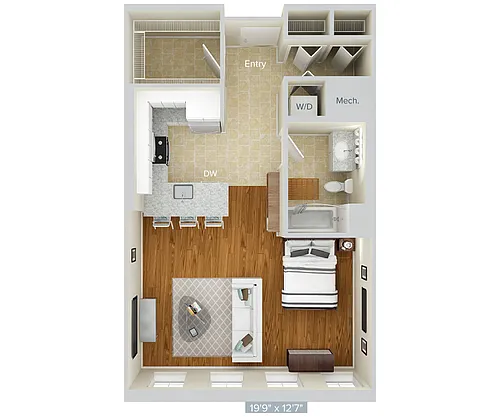 Floor plan S5-655-tile