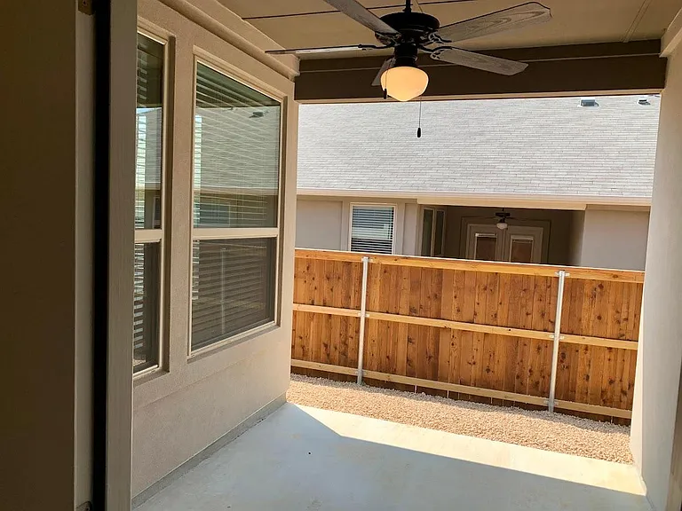 Enjoy the winter sun and summer shade on the south facing patio!